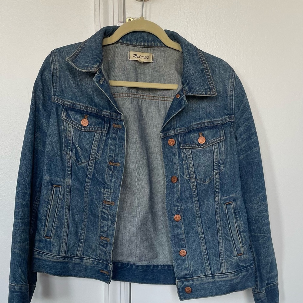 Madewell fitted denim jacket